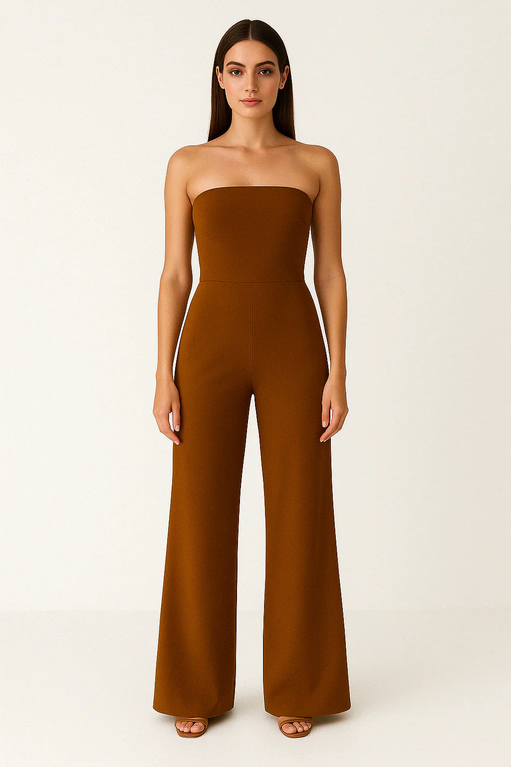 Elegant Damebuksedress Strukturert